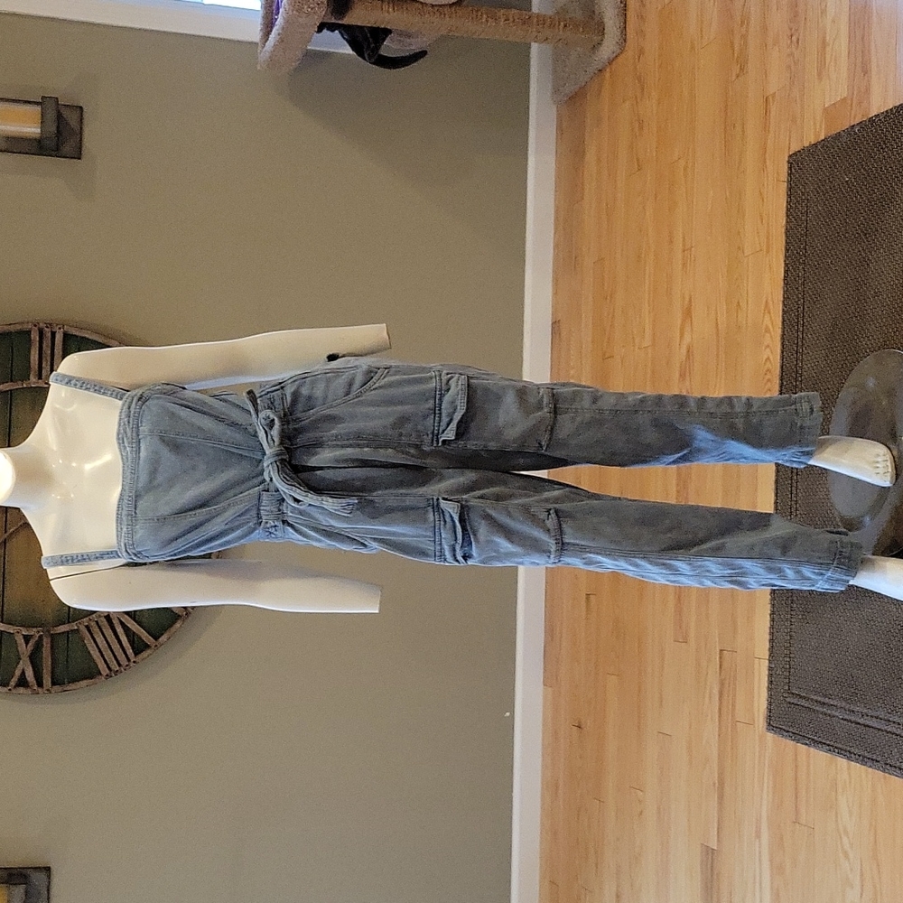 Free People Go West Utility Jumpsuit - Picture 4 of 16